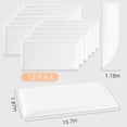 thumbnail image 2 of Paneles de Pared para Cabecero Umedol 12 Unidades Blancos 20x40 cm de Espuma, 2 of 7