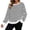 White, variant on HOMBOM Womens Sweatshirts Comfort Colors Crew Neck Long Sleeve Drop Shoulder Trendy Striped Winter Sweat Shirts for Ladies Fashion Outfits