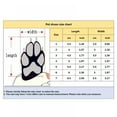 thumbnail image 4 of PENGXAING Dog Boots for Small Medium Dogs and Puppy Snow Winter Shoes Paw Protector, 4 of 9