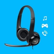 LOGITECH, INC., H390 USB Headset w/Noise-Canceling Microphone
