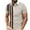 Brown, variant on Men Shirts Clearance Sale Graphic Tees White Summer Tops for Men Sexy Animal Print Blouses for Men Yoga Tops Woman Crop Clearance Deals