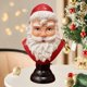 thumbnail image 5 of Figura de medio cuerpo de Papá Noel, obra de arte, adorno tradicional, suministros para fiestas, Papá Noel S, 5 of 7