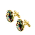 thumbnail image 2 of Toucan Men's Stainless Steel Shirt Cufflinks Set - Suitable for Formal Attire - Ideal for Work and Events, 2 of 6