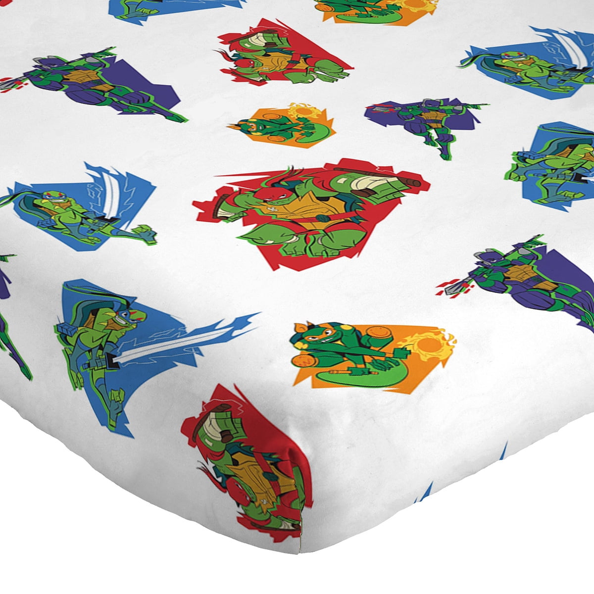 TMNT Ninja Night Kids Bed Sheet Set, Return of the Teenage Mutant Ninja Turtles