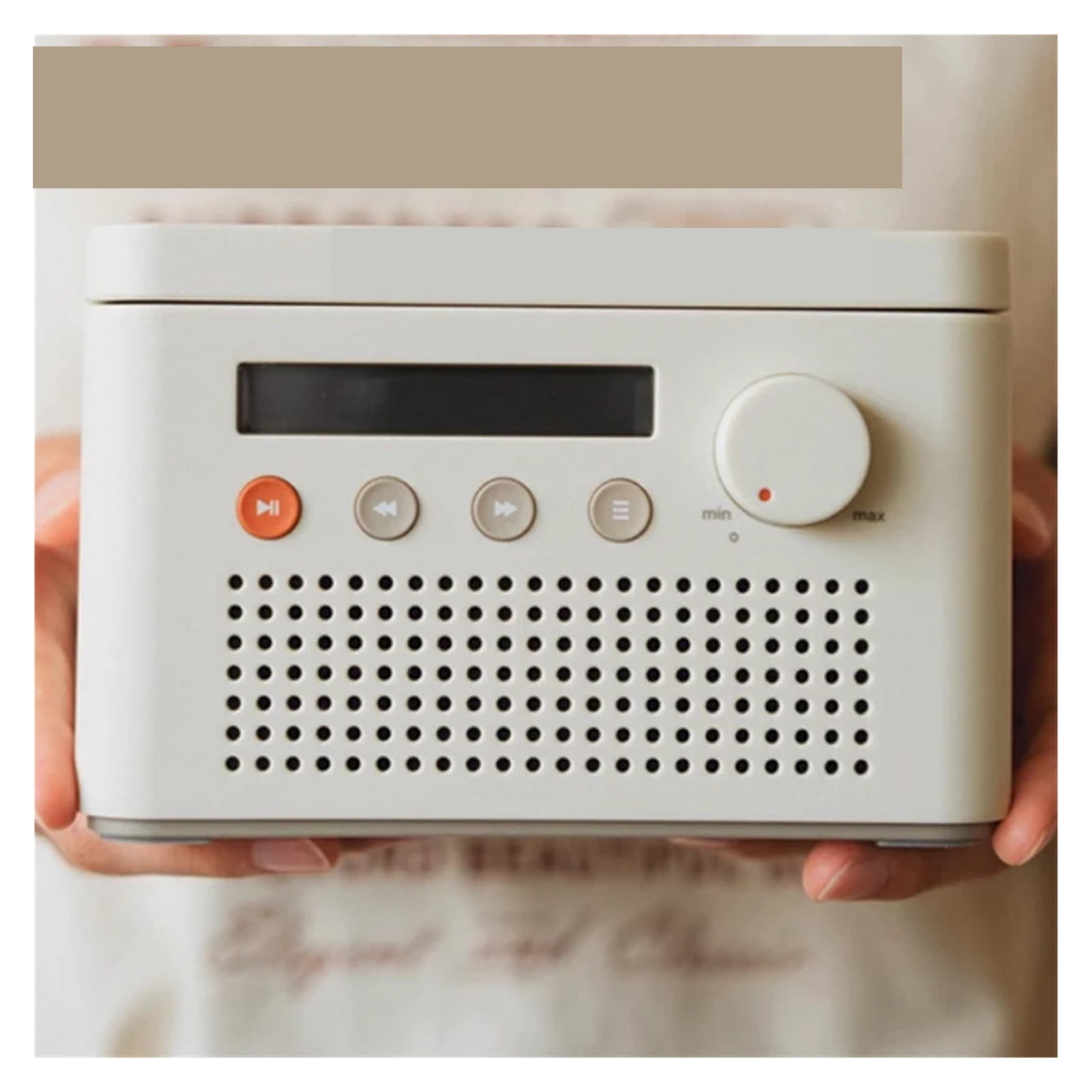 All-In-One CD Player Two-Way Bluetooth Stereo HIFI Fever Retro Audio Player Rechargeable ,Multi-Functional