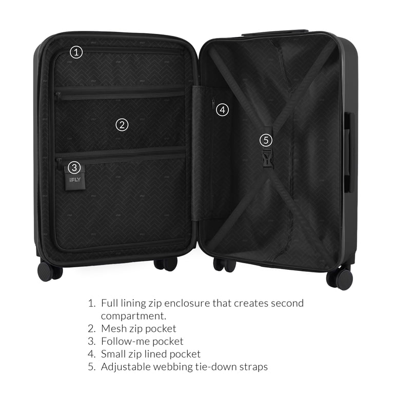 iFLY Roam 28" Large Expandable Hardside Spinner Luggage photo 3