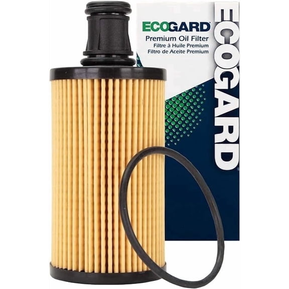 ECOGARD X11896 Premium Cartridge Engine Oil Filter for Conventional Oil Fits Land Rover Range Rover Sport 3.0L HYBRID 2020-2022