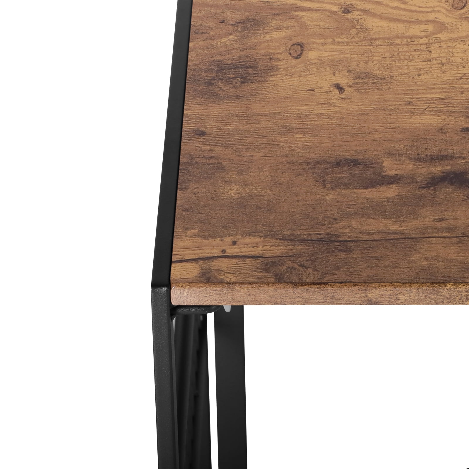 Homy Casa Writing Desk 39.4" - Compact Study Workstation for Small Spaces
