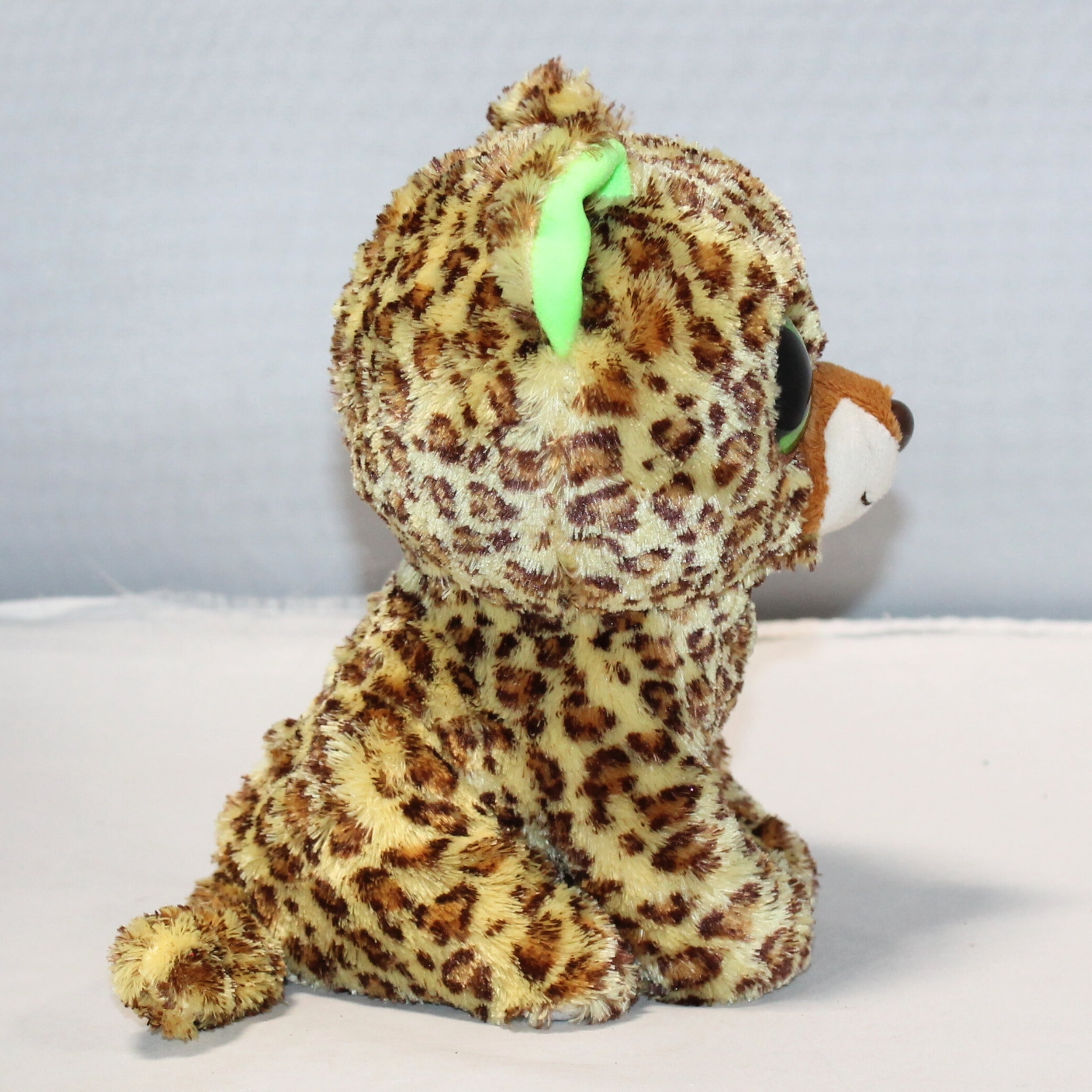 TY Beanie Boos - SPECKLES the Leopard with Glitter Eyes, Medium