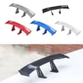thumbnail image 3 of Car Tail Wing Decoration Carbon Fiber Tiny Mini Racing Rear Small Wing Spoiler, 3 of 5
