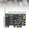 thumbnail image 4 of Carte d'Extension Rehausseur de Carte Carte d'Extension pour Ordinateur Adaptateur de Carte Convertisseur Carte d'Extension PCI E vers AX99100 Accessoire Informatique 4Port 115200bps pour Mode SPP / Octet / ECP, 4 of 8