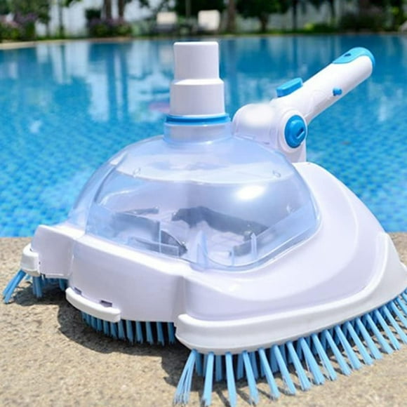 Swimming Pool Vacuum Brush Vacuum Head Swimming Pool Vacuum Cleaner Swimming Pool Vacuum Accessories Manual Vacuum Cleaner Handheld Vacuum Cleaner White Cleaning Filter Oil Stain Remover Concrete Ac