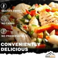 thumbnail image 5 of (Pack of 12) MOUNTAIN ESSENTIALS All Natural Fully Cooked Chicken 28 Oz Recipe Ready Canned Meat No Water Added | No Carbs | No Preservatives Daily Food Perfect for Camping Emergency Food, 5 of 7