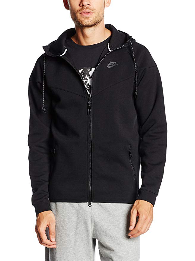Nike - Nike Mens Sportswear Nike Tech Fleece Windrunner Black X-Large ...