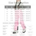 thumbnail image 4 of dgysar Girls Boys Girls Unisex Insulated Snow Ski Pants Winter Water-Resistant Windproof Outdoor Light pink 130, 4 of 6