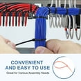 thumbnail image 5 of Cable Zip Ties Self-Locking Nylon Wire Tie Wraps Heavy Duty Cord Management Red 12 Inch, 5 of 6