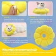 thumbnail image 1 of SHAR Yellow Elizabethan Collar Post Surgical Protective Collar for Cats Pet Recovery Collar Adjustable, 1 of 5
