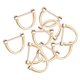 thumbnail image 5 of 10 piezas Hebillas D Anillos en D BLESIY dorado, 5 of 7