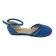 thumbnail image 4 of Victoria K Women's Basket Weave With Braid Straps Ballerina Flats, 4 of 5