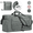 Gray, variant on DAKOMM 65L Travel Duffle Bag with Shoes Compartment, Weekender Overnight Bag for Women Men, Foldable Travel Duffel Bag Sports Tote Gym Bag Hospital Mom Tote Bag for Labor and Delivery Black