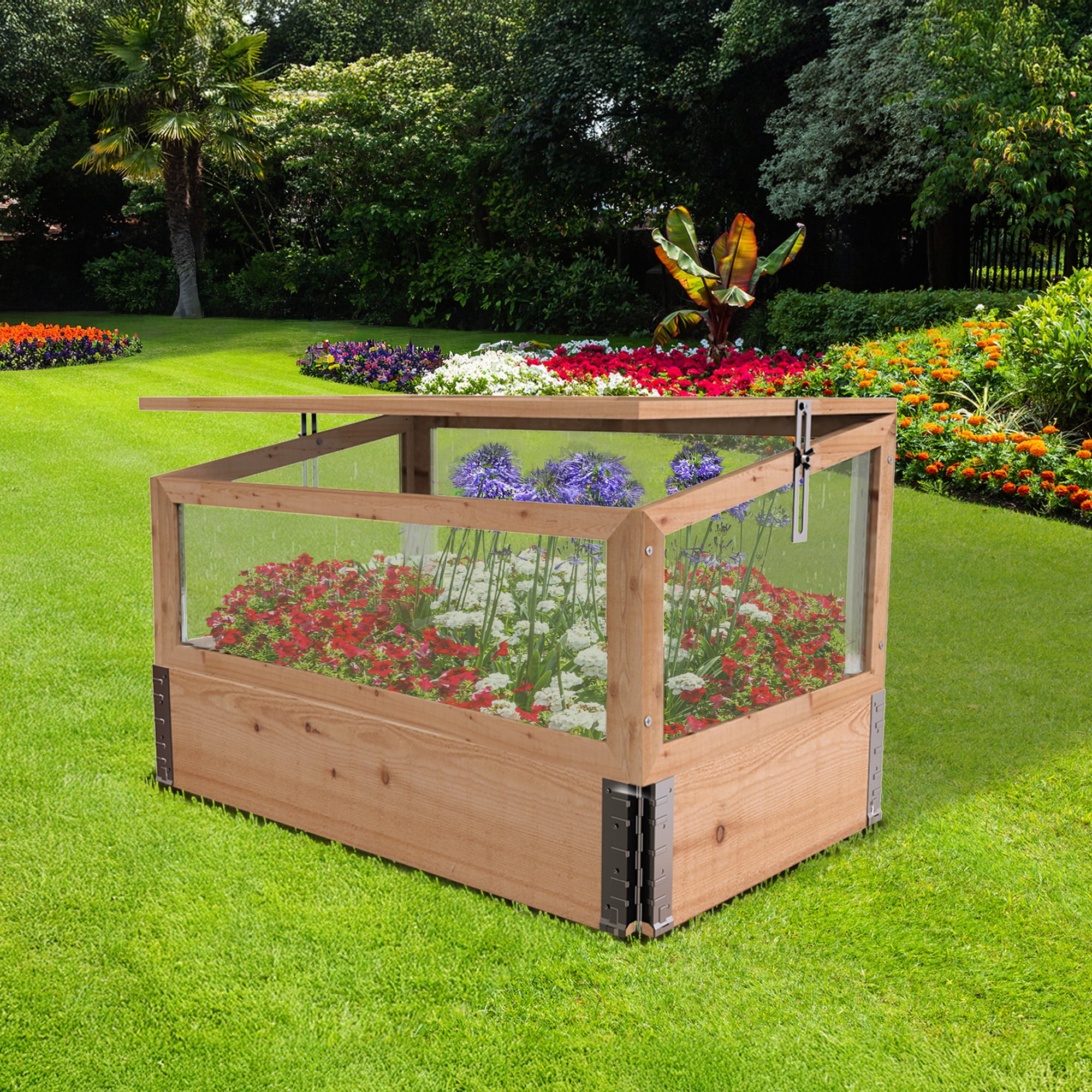 Wooden Frame Greenhouse