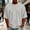 Gray-Cotton Tee, variant on Big Mens Oversized T-Shirts Short Sleeve Drop Shoulder Lightweight Summer Cotton Tee Beach Crew Neck Tops Size S-5XL Army Green