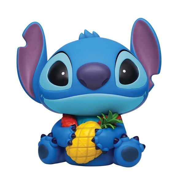 Monogram International Stitch with Pineapple Figural Bank