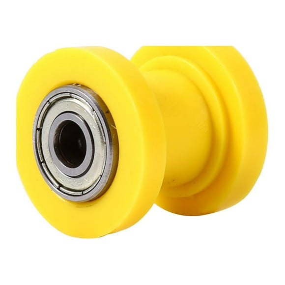 CHAIN ROLLER TENSIONER GUIDE WHEEL DIRTBIKE PIT BIKE NYLON BEARING YELLOW BLUE GREEN RED