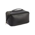 thumbnail image 2 of Leather Cosmetic Storage Bag, Large Capacity Travel Wash Bag, Multi-Function PU Leather Organizer for Toiletries & Cosmetics, Durable & Portable Design for Travel & Home Use, 2 of 6