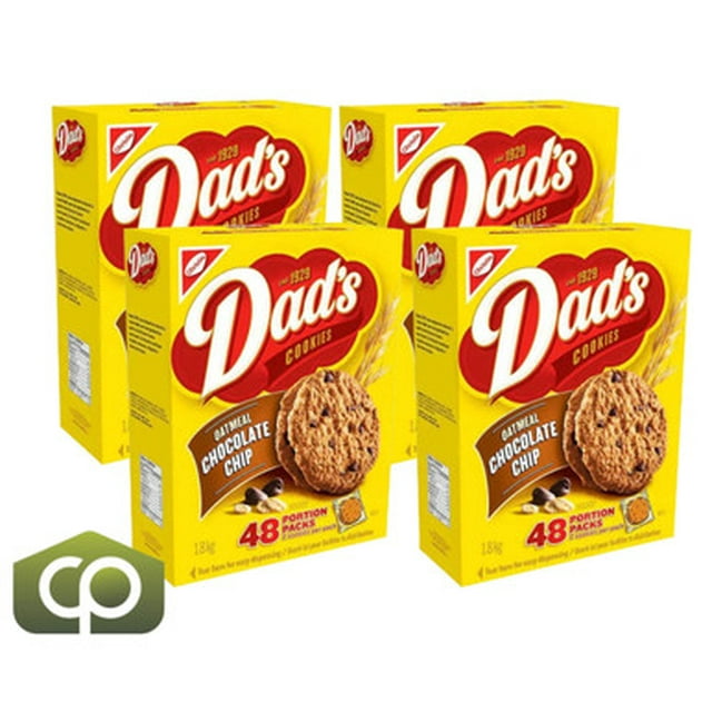Dad’s Oatmeal Chocolate Chip Cookies, 48-Pack - Irresistible (4/Case)