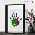 thumbnail image 2 of Handprint Frame Hand Casting Kit DIY Craft Keepsake Family Couples Memory Molding With Base Display Artwork, 2 of 9