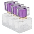 thumbnail image 4 of Perfume Bottle,3pcs Glass Refillable Empty Glass Perfume Atomizer Empty Spray Bottle Innovative Solution, 4 of 14