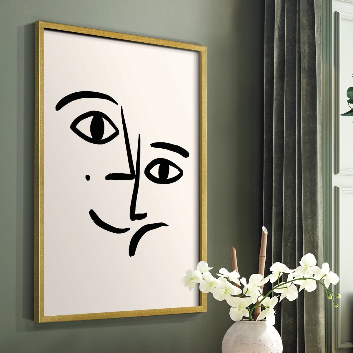 Matisse CCXXIII in Solid Wood 8 x 10 Framed Print