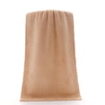 thumbnail image 5 of Tuvgenk Bath Towels Highly Absorbent Bath Towel Brown Lightweight Soft Durable 30x14 inch for Home Bathroom, 5 of 5