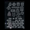 thumbnail image 3 of EHJRE Decorative Silicone Clear Rubber Stamps DIY Scrapbook Card Paper Card Crafts 11x16cm, 3 of 9