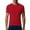 Red, variant on New Summer Shirts for Mens 2025 Oversize Fashion Solid Color Short Sleeved Outdoor Running Sports Breathable Short Sleeve