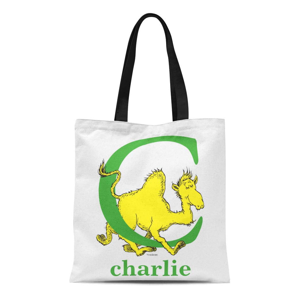 Seuss Recycled Shopping Tote Bag Details about   Dr Green Egg & Ham Reusable Children Shopper 