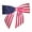 Stars Stripe, variant on Weststone 50pcs Satin Black White Stripe Ribbon Bows 3 1/2" Span x 2" Tail, Ribbon Width 1", Pre-Tied Bows or Self-Adhesive Bows