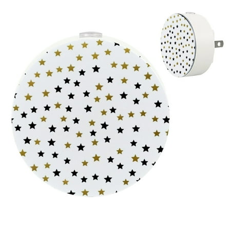 

YZUOUZY Lamp for Bedroom LED Lamp Small Bedside Lamps Set of 2 Little Rounded Back Stars Dots Circles