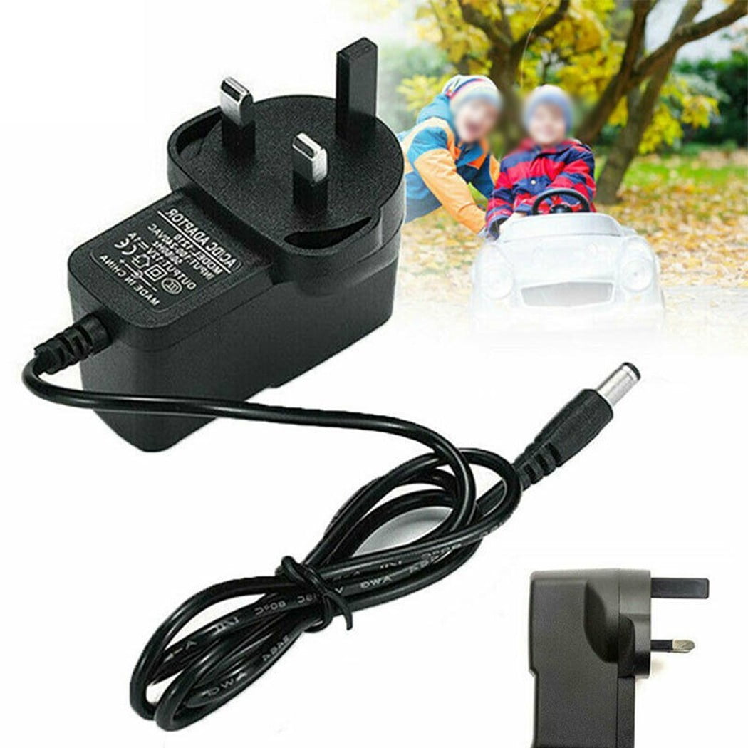 6v Battery Charger 6 Volt 1A UK Plug Universal Kids Electric Ride On Toy Car 
