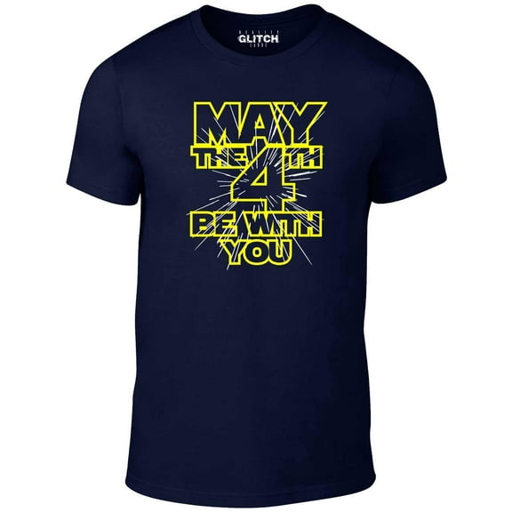 Reality Glitch Men's May The 4th Be With You T-Shirt