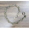 thumbnail image 5 of ESPLANADE Brass Chain with Hooks for Hanging Bell Diya Deepak Bells - Length 2 Feet (24" Inches) - Golden (‎Brass/Chain/2-Feet) (‎‎Brass/Chain/2-Feet), 5 of 5