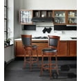 thumbnail image 1 of Topline Home Furnishings  Dark Cherry 29" Bar Stools, 1 of 2