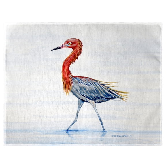 Betsy Drake Interiors Reddish Egret Place Mat Set of 4