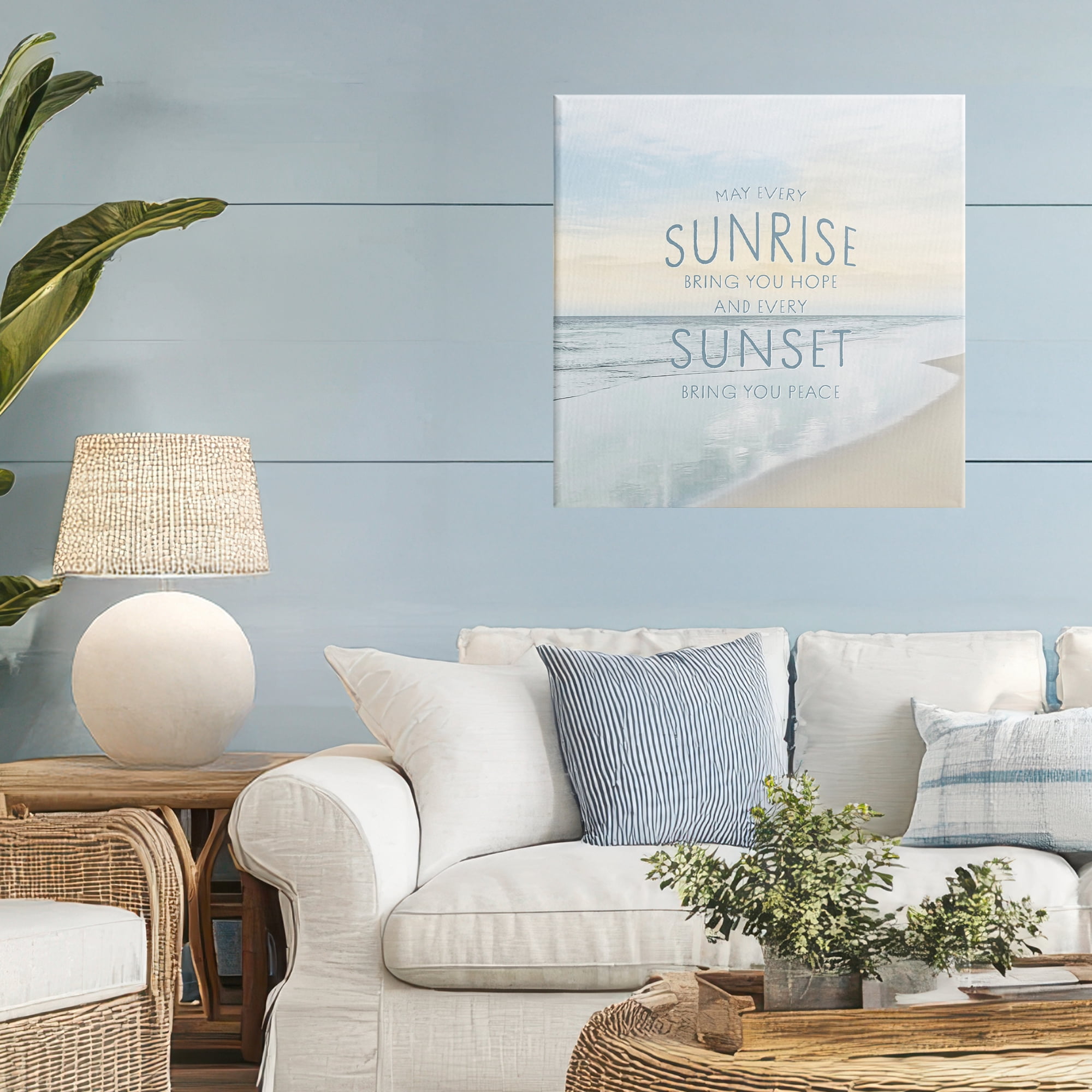 Stupell Industries Sunrise & Sunset Statement Canvas Wall Art, design by Natalie Carpentieri