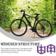 thumbnail image 3 of Naiovety Componentes de Pedal de bicicleta, accesorio profesional para ciclismo al aire libre, pedales de bicicleta antideslizantes, repuesto de pieza Ciclismo Violeta Naiovety OD024265-03, 3 of 6