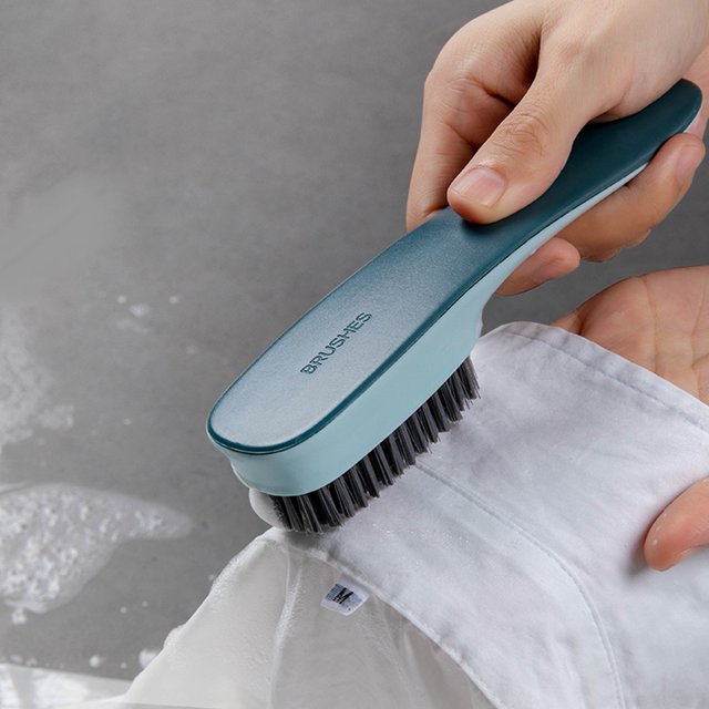Shoes Brush Clothes Brush Cleaning Brush Scrub Brush Shoes Brush Multifunctional Flocked Bristles Laundry Brush Cleaning Tool For HouseholdDark Blue ANGGREK Otros