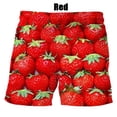 thumbnail image 4 of Pantalones cortos de verano para hombre y mujer, con estampado 3D de frutas, informales, geniales, gran oferta, 4 of 4