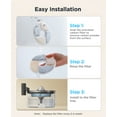 thumbnail image 5 of FeelNeedy FN-W19 Wireless Battery Operated Cat Water Fountain Replacement Filters, 6 Pack, 5 of 6