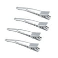 thumbnail image 5 of Silver Metal Alligator Hair Clips 100 Pcs Tip Top with Teeth For Hairdressing Salon Styling Professional Sectioning and Women Girls Bows DIY Accessories (50x7mm), 5 of 5